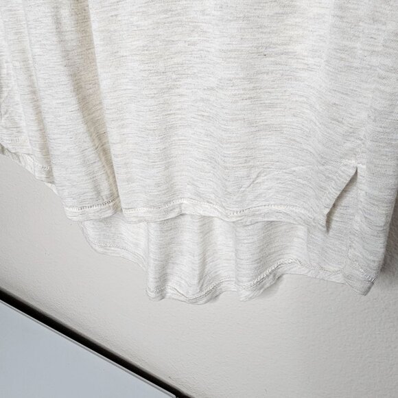 Wilfred S Striped Long Sleeve Tunic Top Lightweight Knit Oversized Relaxed Boho - Picture 4 of 6